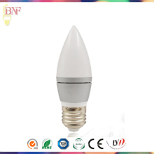 Kerzen-Fabrik-Birne des Silber-C37 LED für neue LED-Produkte